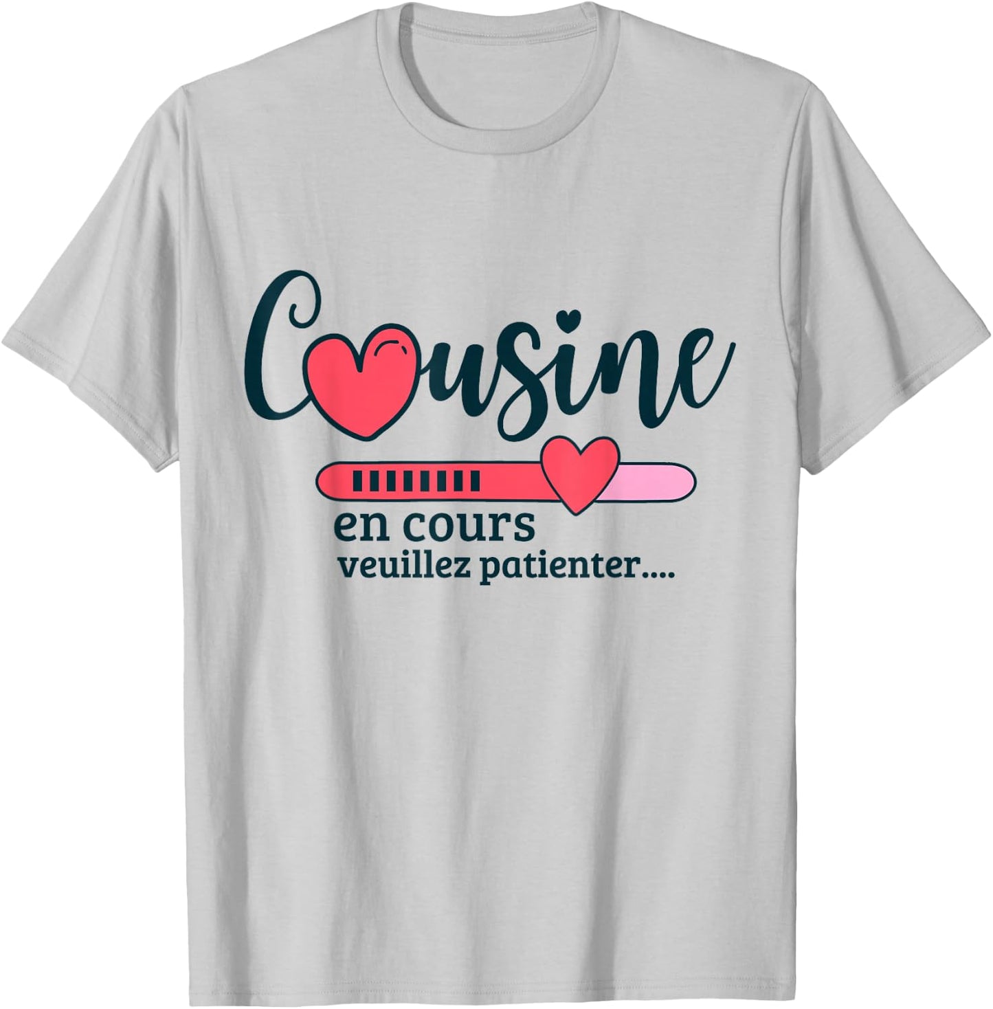 Soon Cousin Gift Surprise Girl Future Cousin 2025 , white, S T-Shirt - T-Shirt | Ash
