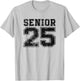 Class of 2025 Senior Graduate, Vintage Senior Graduation T-Shirt - T-Shirt | Ash