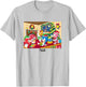 Sonic The Hedgehog Christmas Together for The Holidays Shot T-Shirt - T-Shirt | Ash