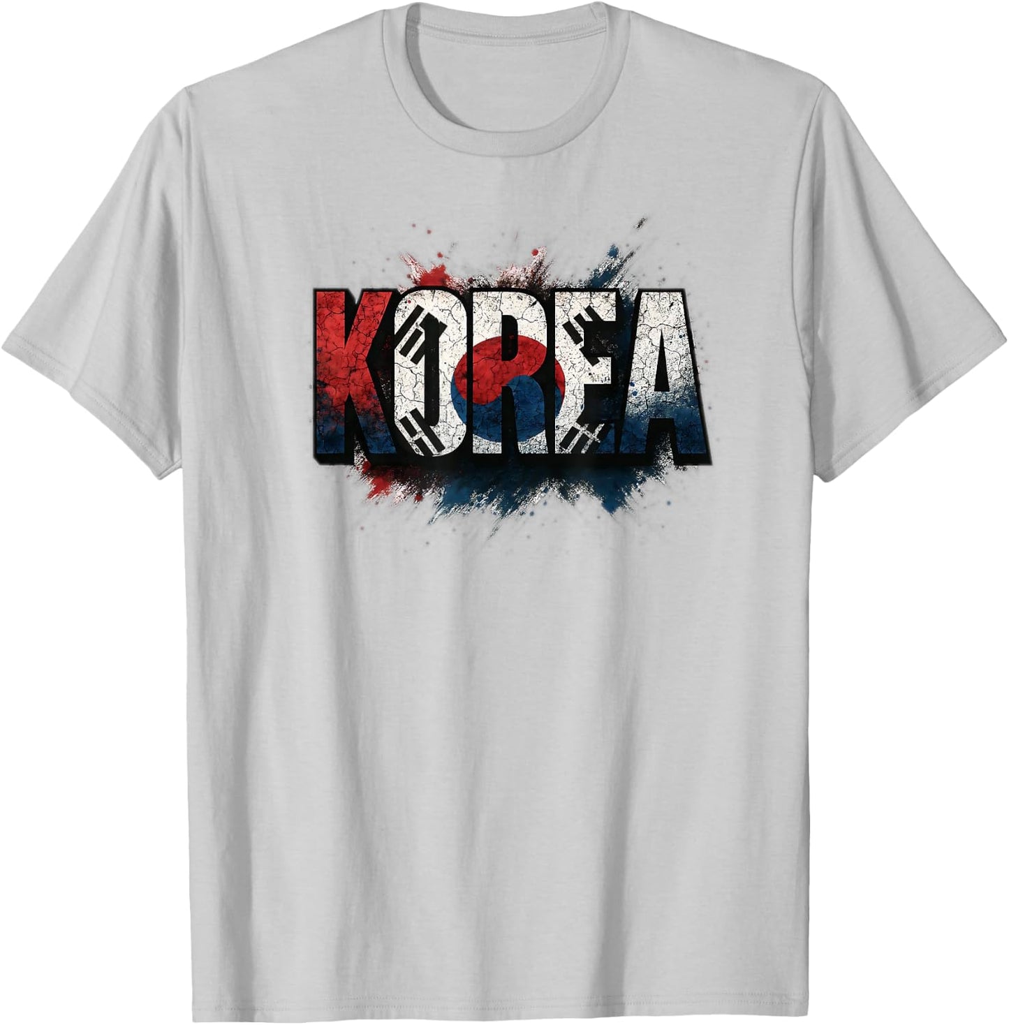 Corée du Sud Drapeau Corée du Sud pour Homme/Femme/Jeune/Enfant T-Shirt - T-Shirt | Ash