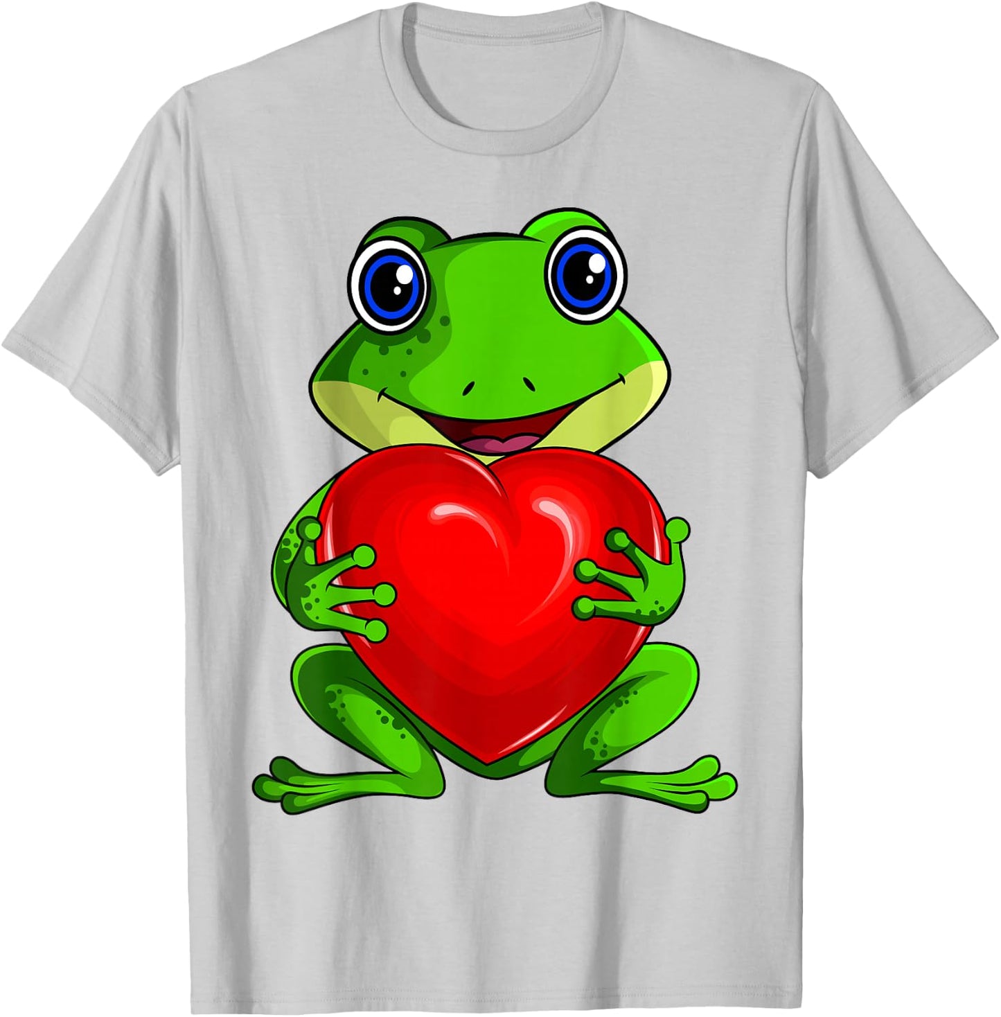 Frog Women's / Girls' Frog , Green T-Shirt - T-Shirt | Ash