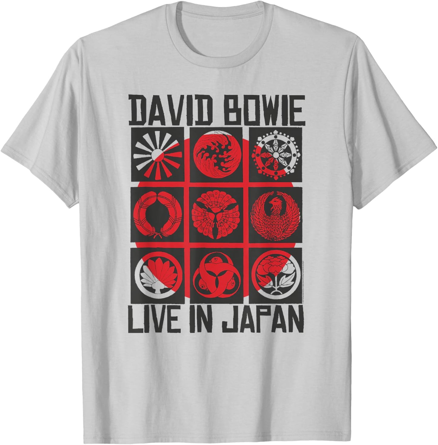 David Bowie - Live in Japan , white, S T-Shirt - T-Shirt | Ash