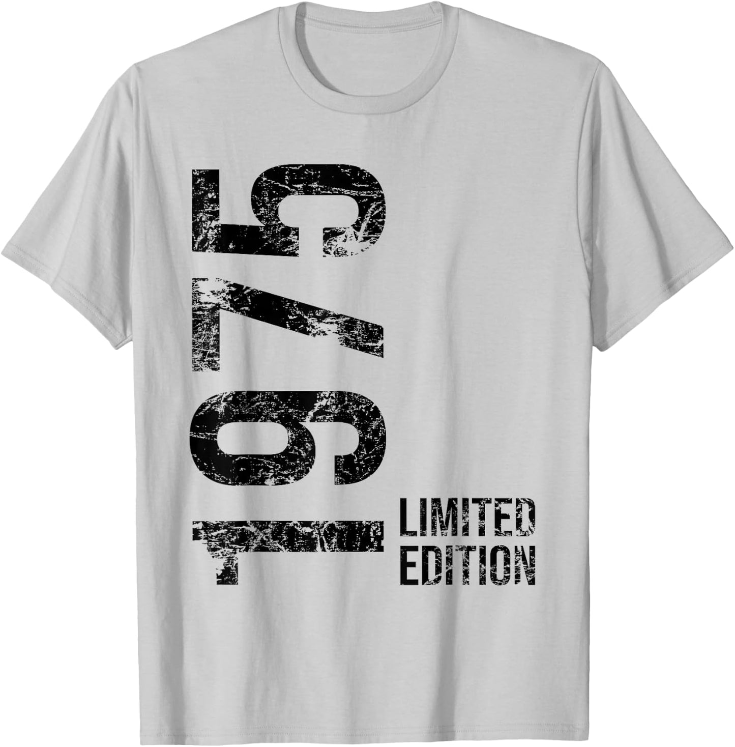 48th Birthday Man Woman 48 Years 1975 Gift , White T-Shirt - T-Shirt | Ash