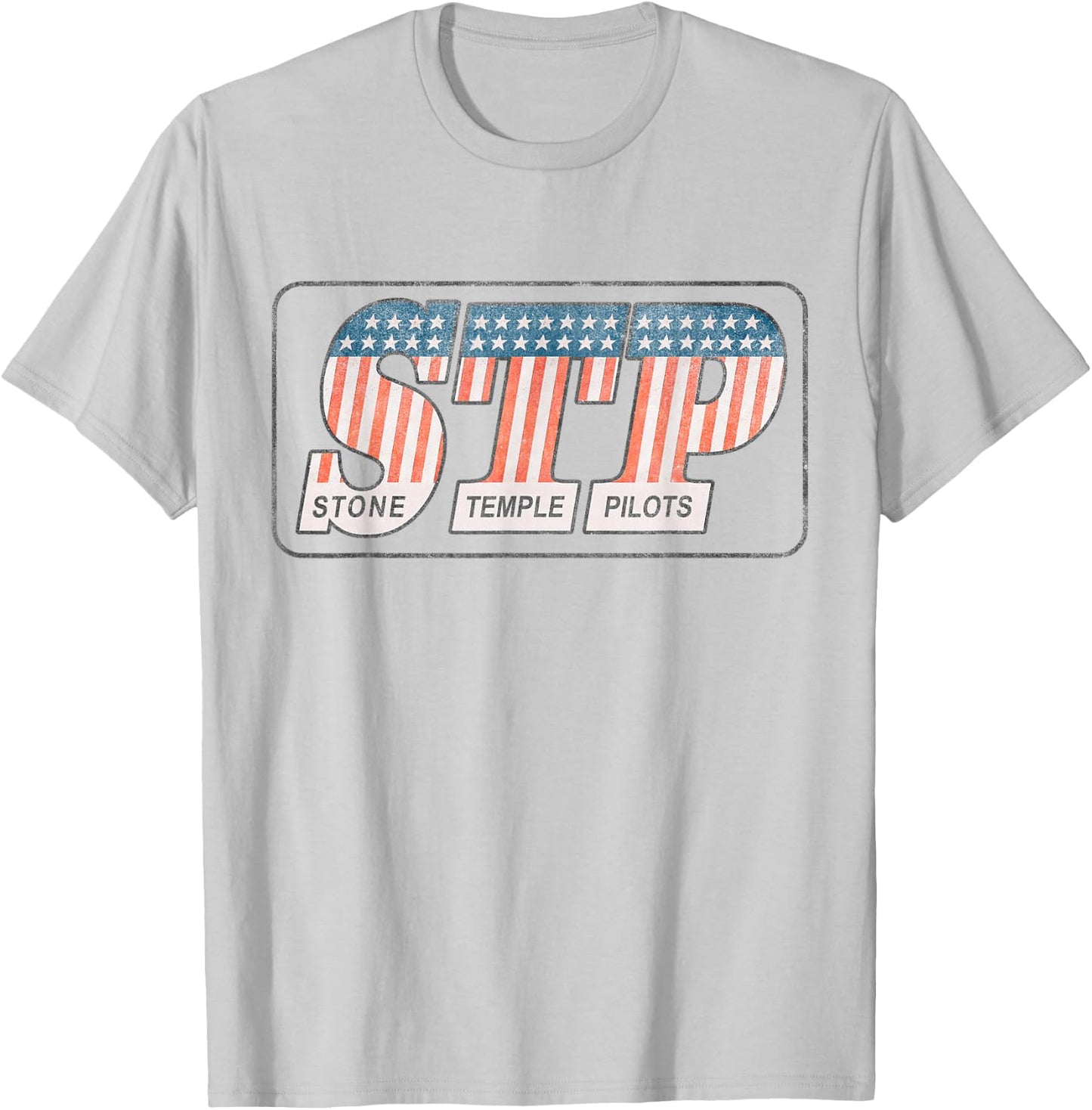 Stone Temple Pilots - Stars and Stripes , white, S T-Shirt - T-Shirt | Ash
