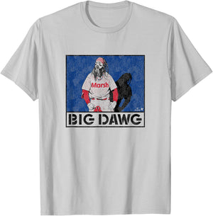 Brandon Marsh - Big Dawg - Philadelphia Baseball T-Shirt - T-Shirt | Ash