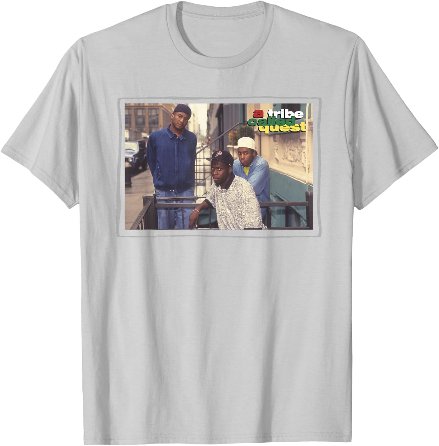A Tribe Called Quest Digital Photo T-Shirt - T-Shirt | Ash
