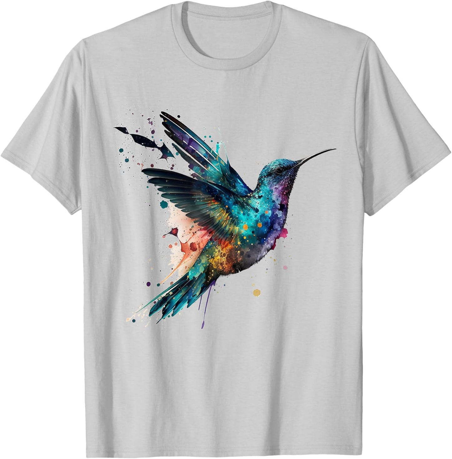 Vogel Kunst Tiere Tier Design Vogel T-Shirt - T-Shirt | Ash