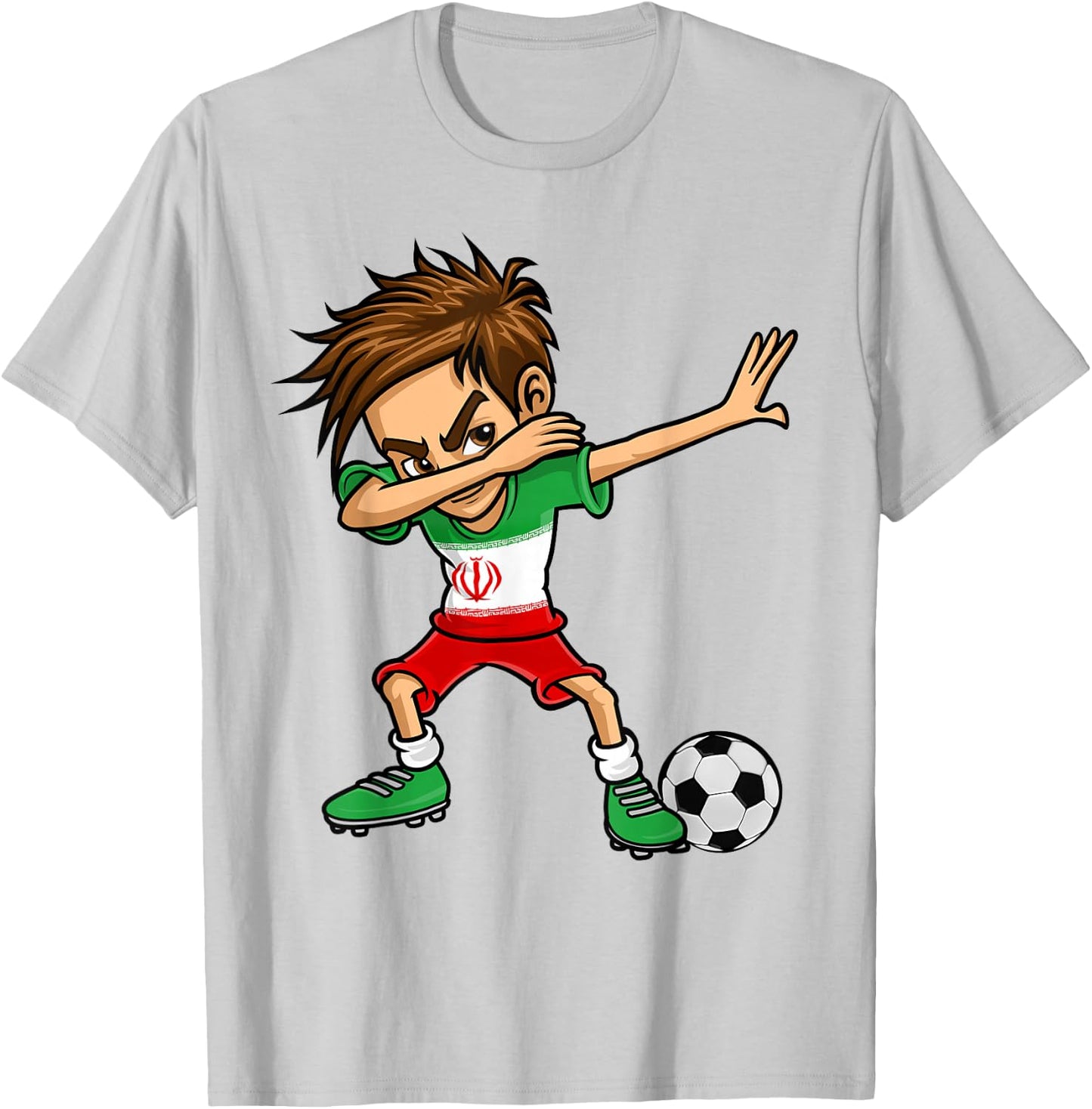 Iran Fußball Trikot - Iran Fußball Junge T-Shirt - T-Shirt | Ash