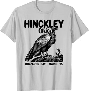 Hinckley Township Ohio Turkey Buzzards Day March 15 Return T-Shirt - T-Shirt | Ash