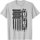 Funny Easter Flag Eggs and Bunny Adult Humor T-Shirt - T-Shirt | Ash