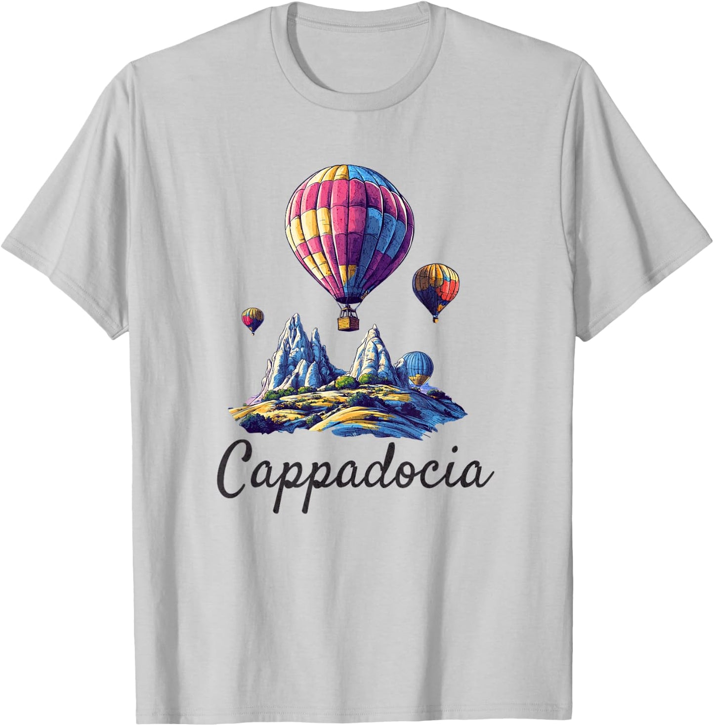 Turkey Cappadocia Souvenir / Cappadocia T-Shirt - T-Shirt | Ash