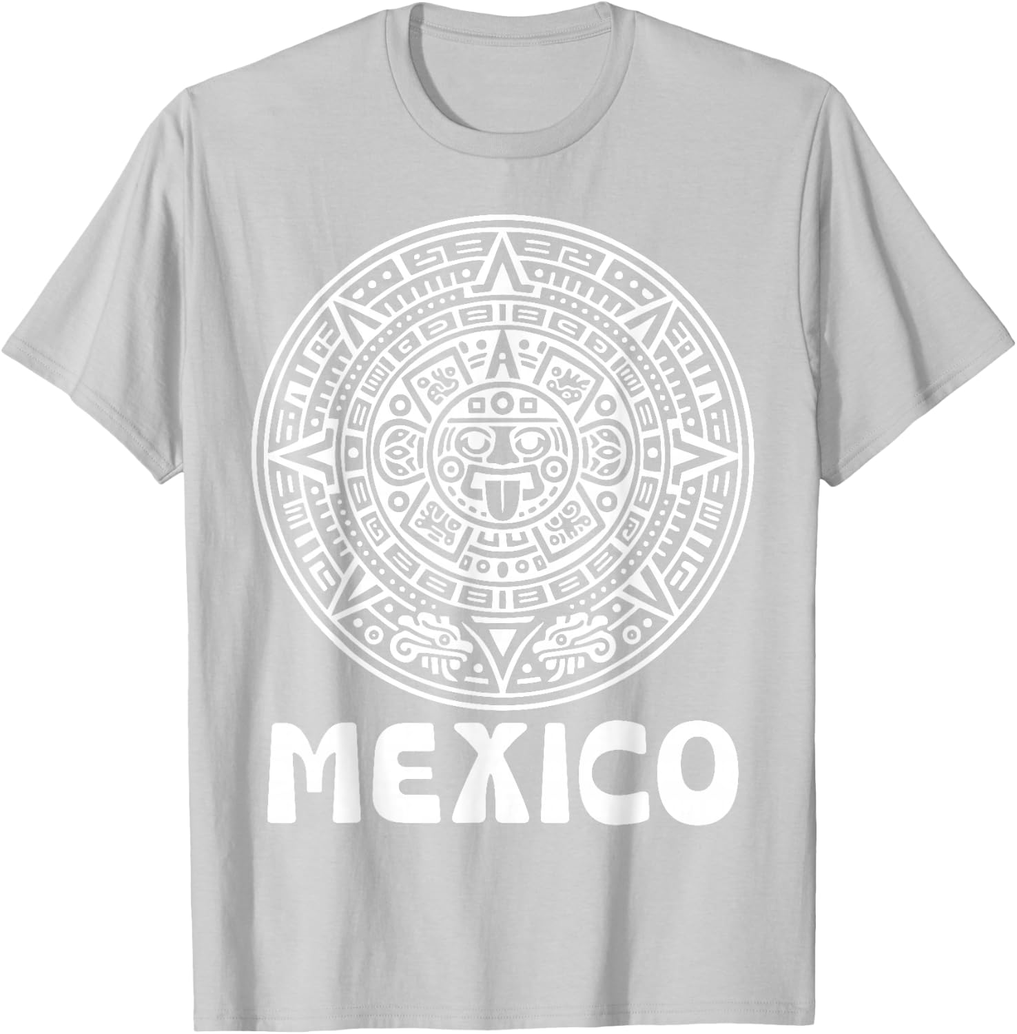 Calendrier aztèque Futbol Mexico Soccer Fan Mexican Pride 2026 T-Shirt - T-Shirt | Ash