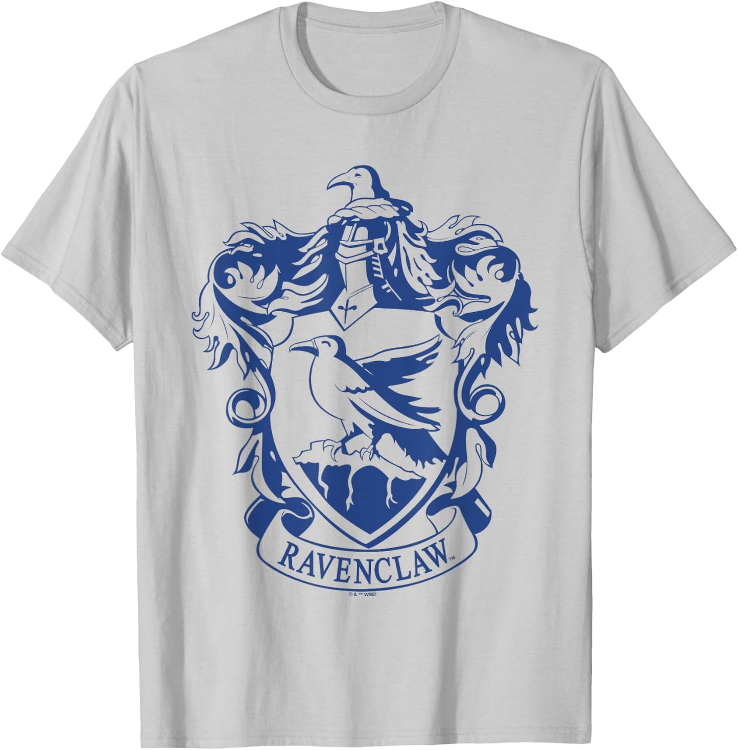 Harry Potter Ravenclaw One Color Crest T-Shirt - T-Shirt | Ash
