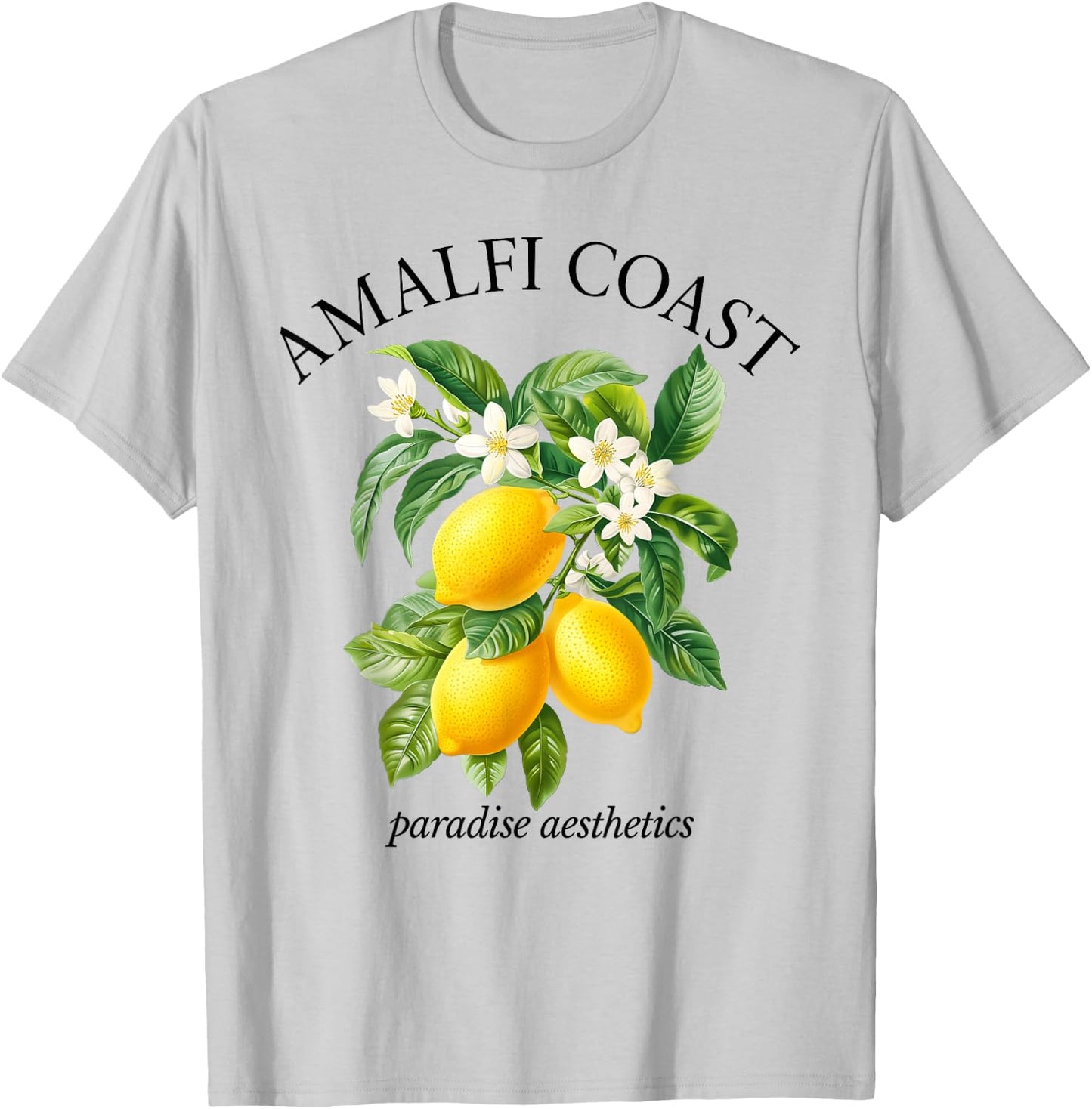 Amalfi Coast X Lemons of the Amalfi Coast. Limoncello Spritz , White T-Shirt - T-Shirt | Ash