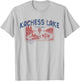 Kachess Lake Washington Outdoors Vintage T-Shirt - T-Shirt | Ash