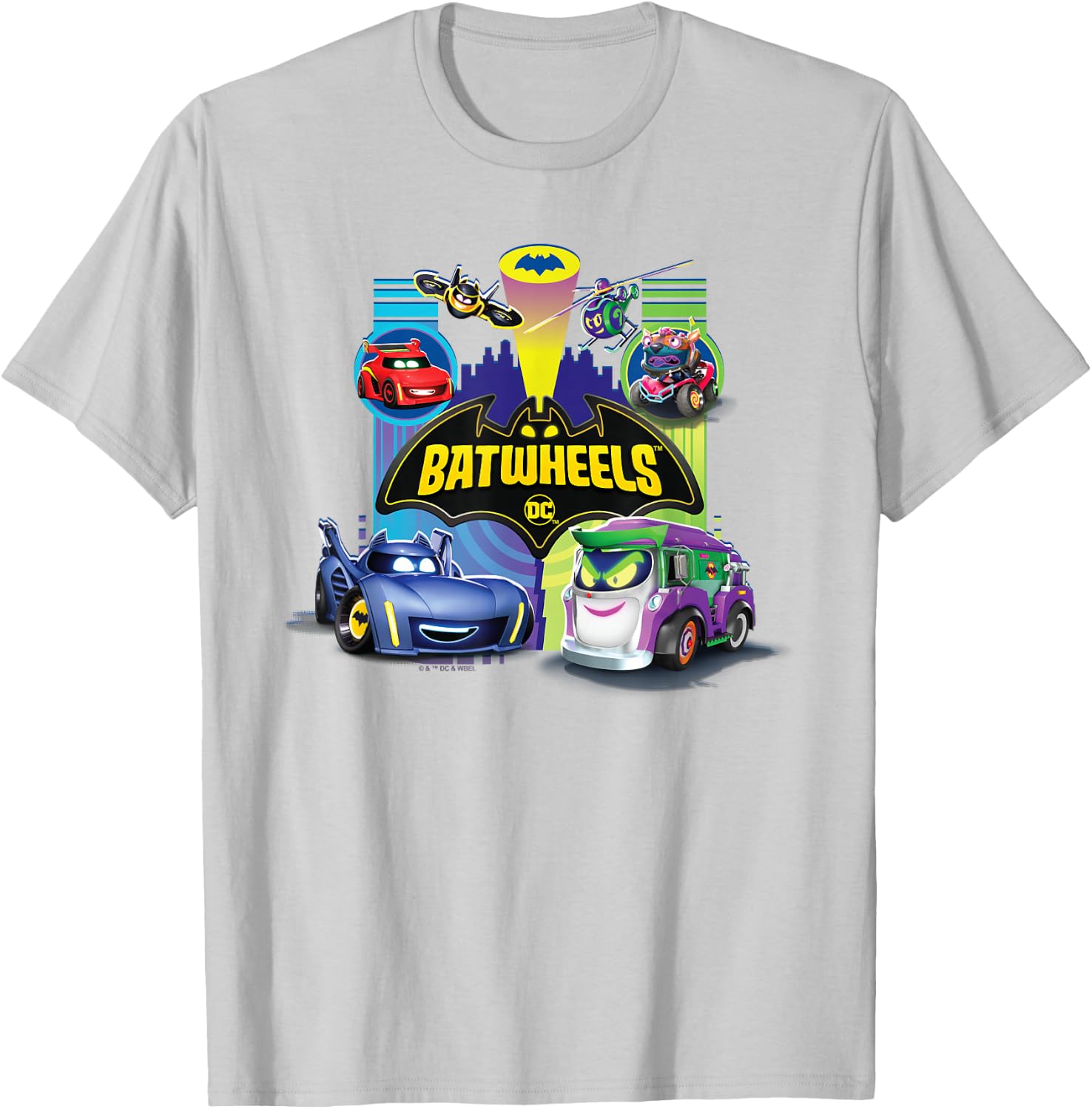 Batman Batwheels Team vs Team T-Shirt - T-Shirt | Ash