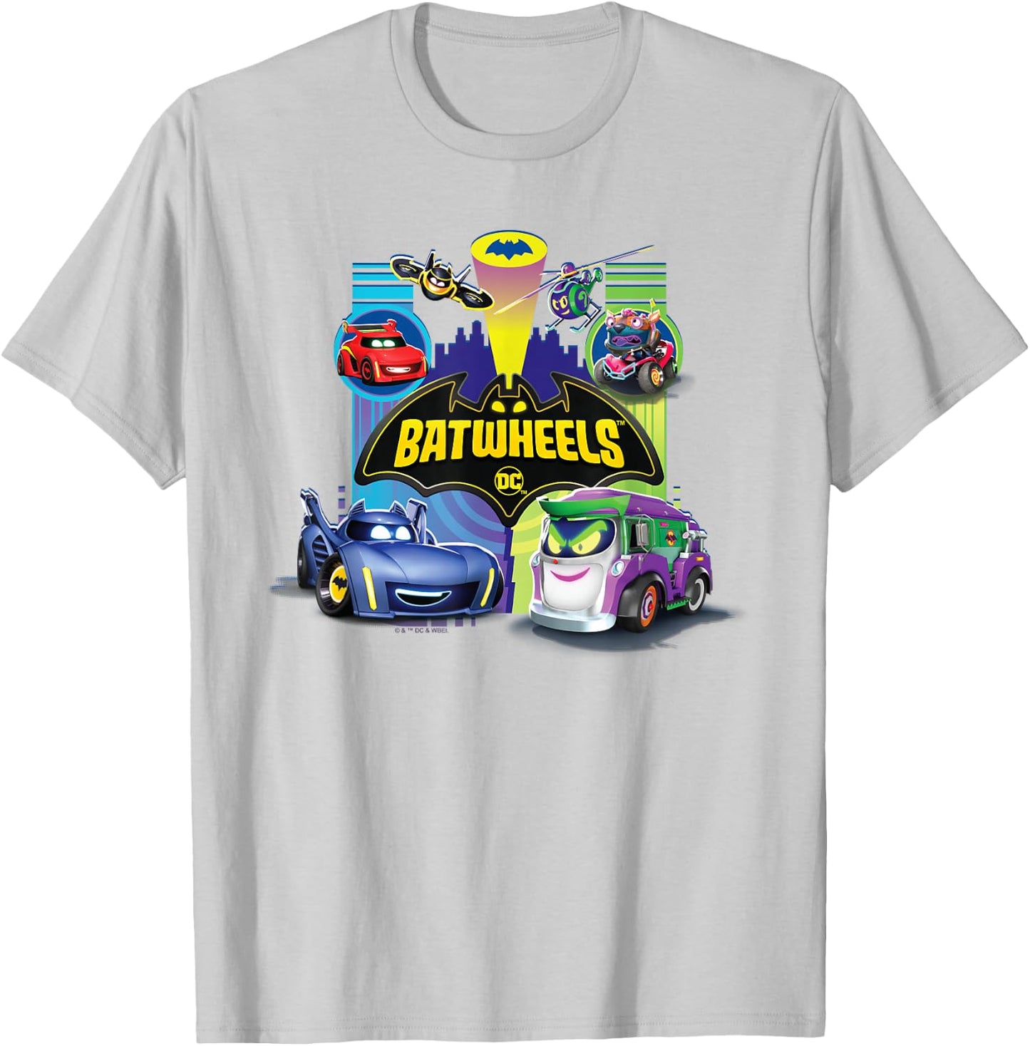 Batman Batwheels Team vs Team T-Shirt - T-Shirt | Ash