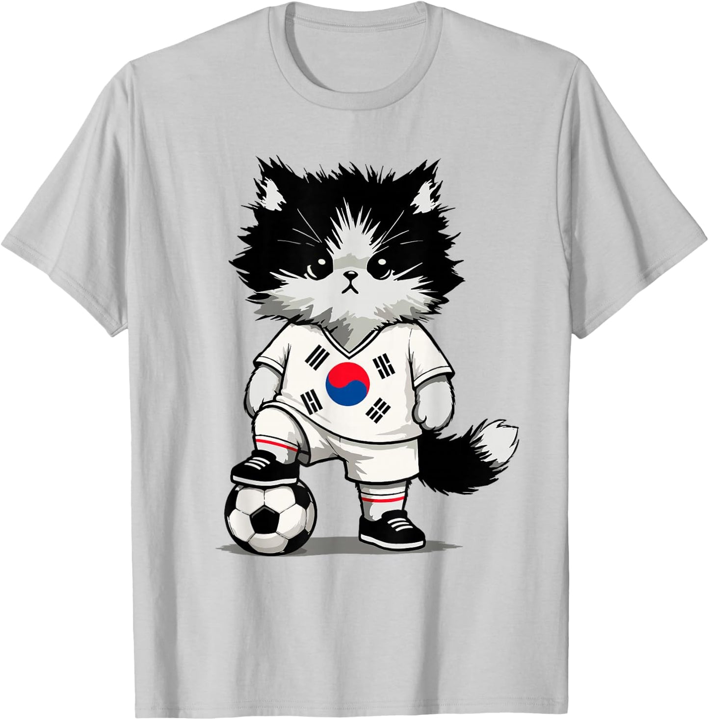 Korean Flag Men Women Kids South Korea T-Shirt - T-Shirt | Ash