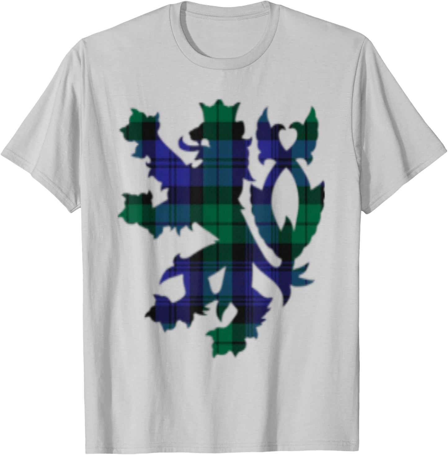 Clan Blackwatch Tartan Scottish Family Name Scotland Pride T-Shirt - T-Shirt | Ash