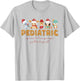 Pediatric Speech Language Pathologist Gingerbread Christmas T-Shirt - T-Shirt | Ash