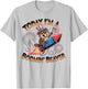 Funny 4th of July Boomin' Beaver Fireworks Patriotic USA T-Shirt - T-Shirt | Ash