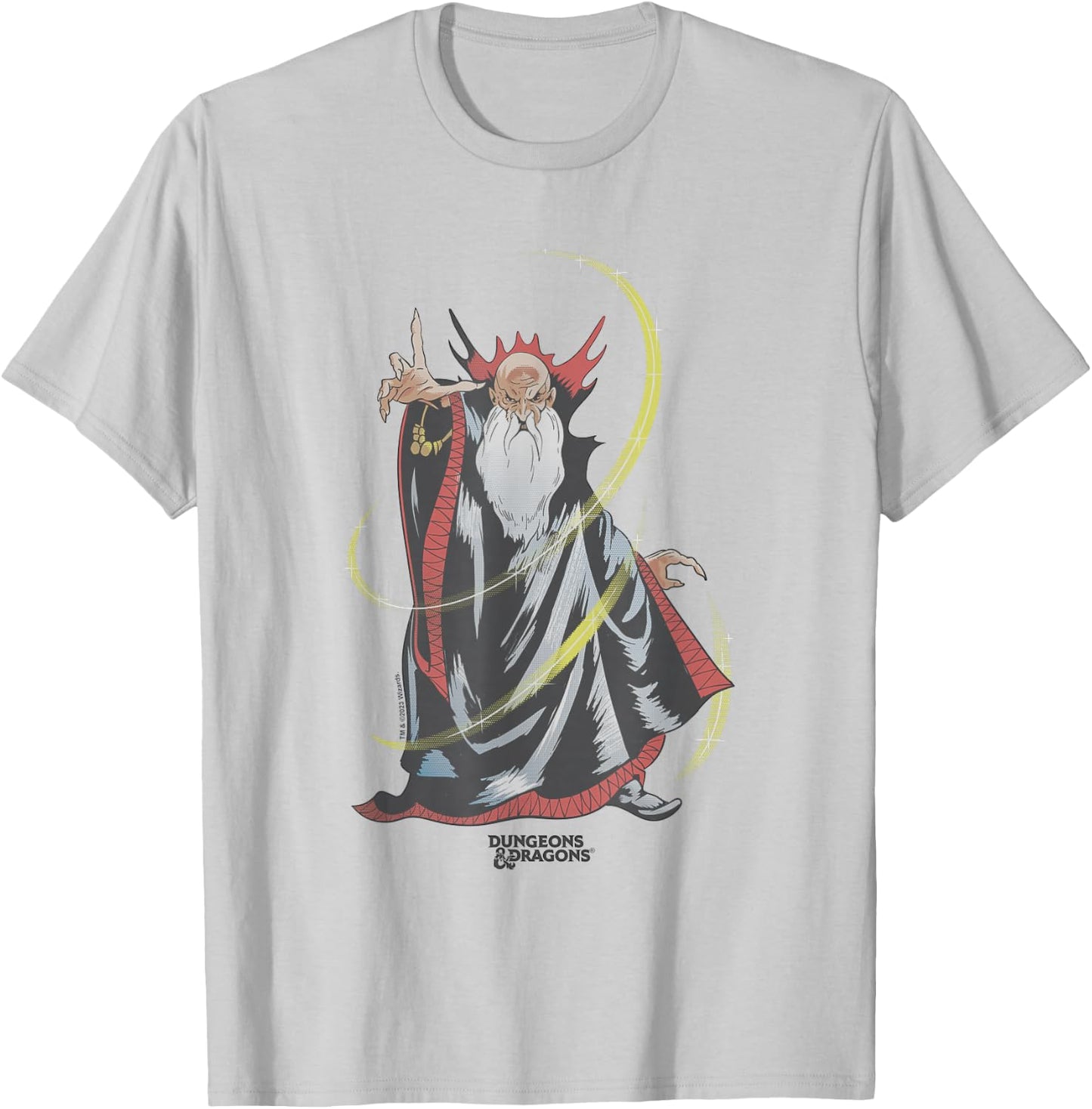 Dungeons & Dragons Kelek Wizard T-Shirt - T-Shirt | Ash