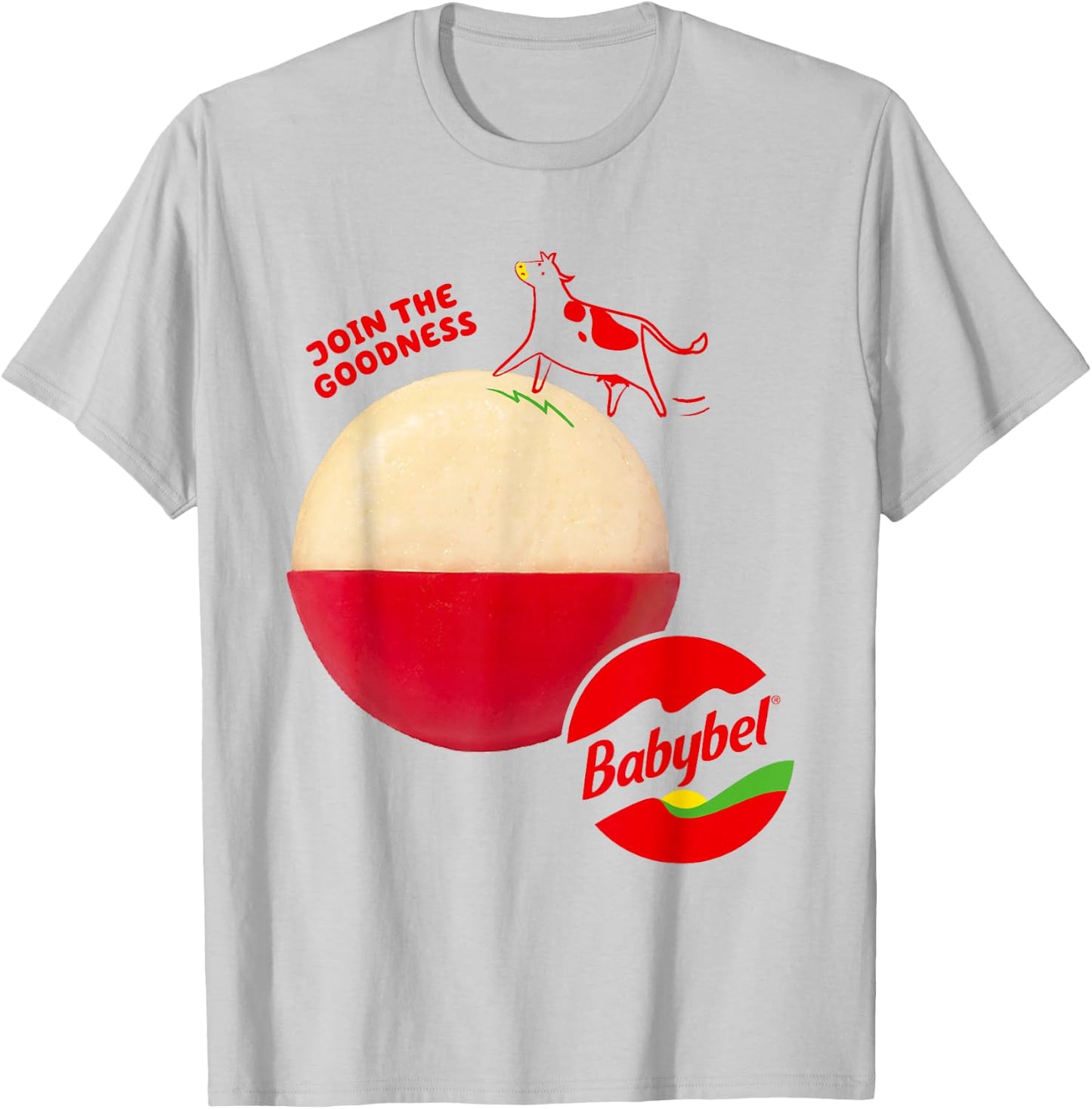 Babybel Join The Goodness , White T-Shirt - T-Shirt | Ash