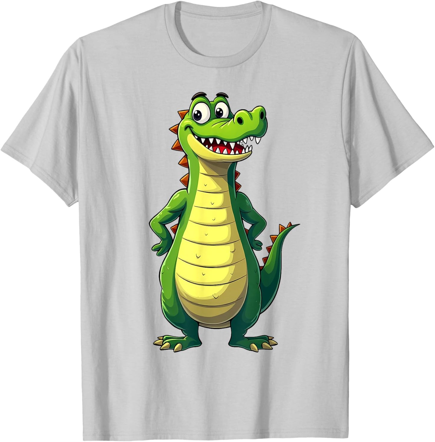 Crocodile costume, alligator, carnival, animal T-Shirt - T-Shirt | Ash