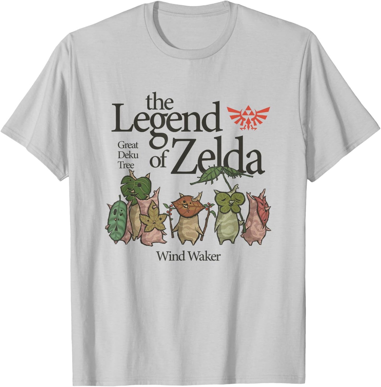 The Legend of Zelda Wind Waker Great Deku Tree T-Shirt - T-Shirt | Ash