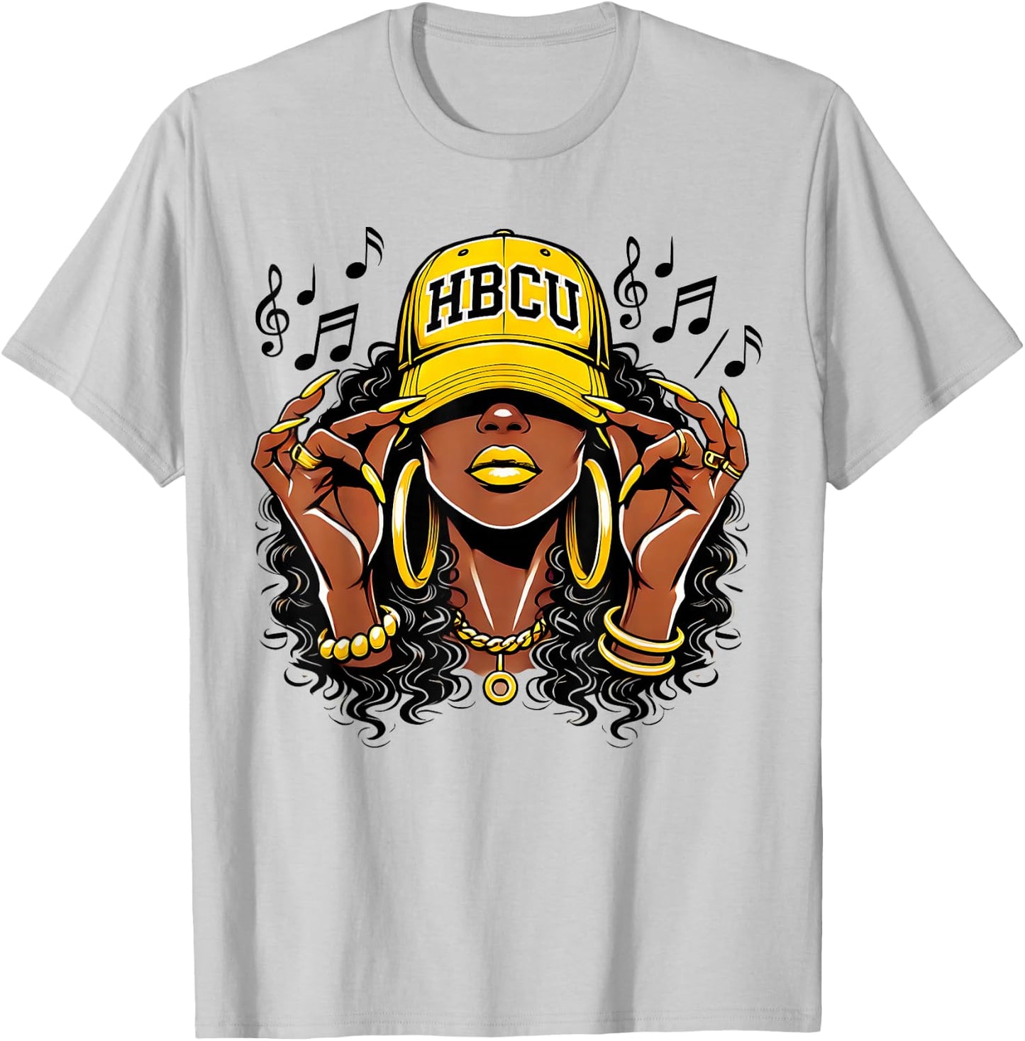 hbcu black and educated Black History Month HBCU T-Shirt - T-Shirt | Ash