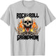 Rock And Roll Grandmom Vintage Retro Rock & Roll Rock Concert T-Shirt - T-Shirt | Ash