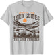Where the The Lord Guides The Lord Provides Christian Retro T-Shirt - T-Shirt | Ash