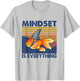 Everything Is Mindset Shark Fin Goldfish Vintage T-Shirt - T-Shirt | Ash