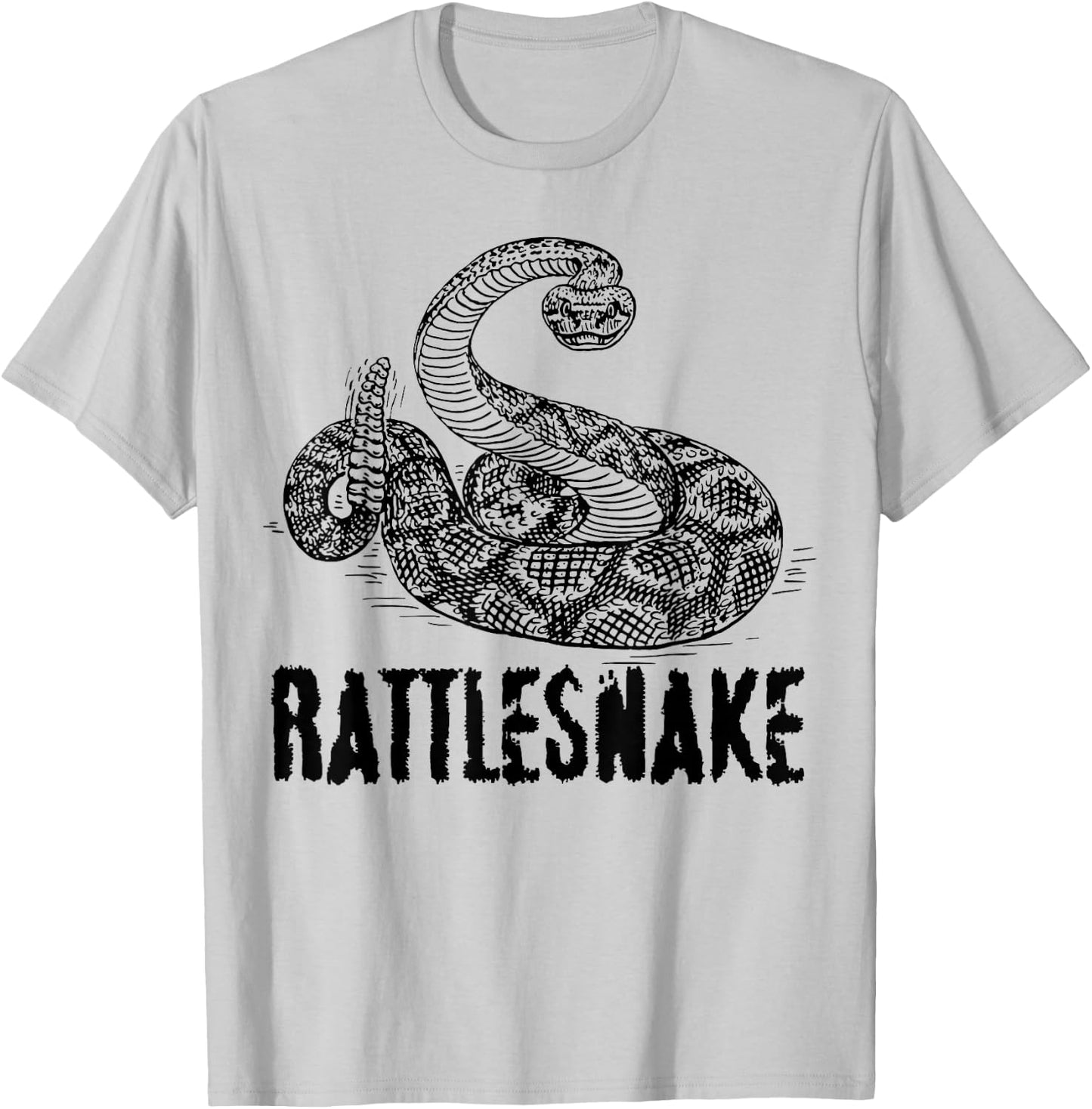 Cool Rattlesnake Art Snake for Children Boys Girls Child T-Shirt - T-Shirt | Ash