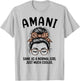 Amani Same As A Normal Girl Just Much Cooler Girl Name T-Shirt - T-Shirt | Ash