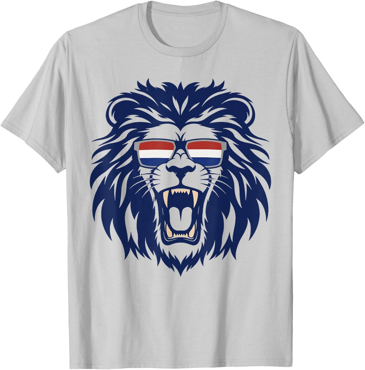 Nederland Netherlands Lion Dutch Holland Vintage Orange T-Shirt - T-Shirt | Ash