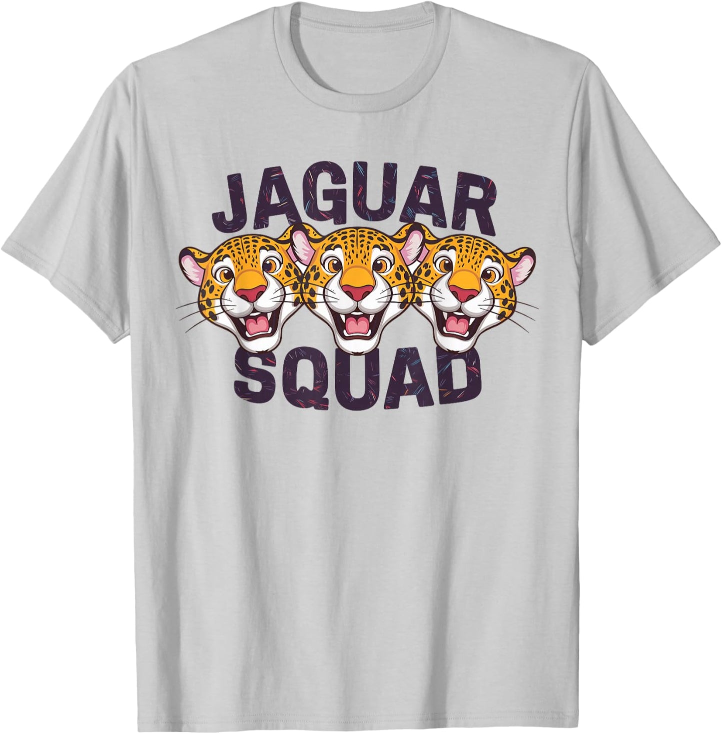Jaguar Squad Design for Jaguar Lover Stuff | Cool Jaguar T-Shirt - T-Shirt | Ash