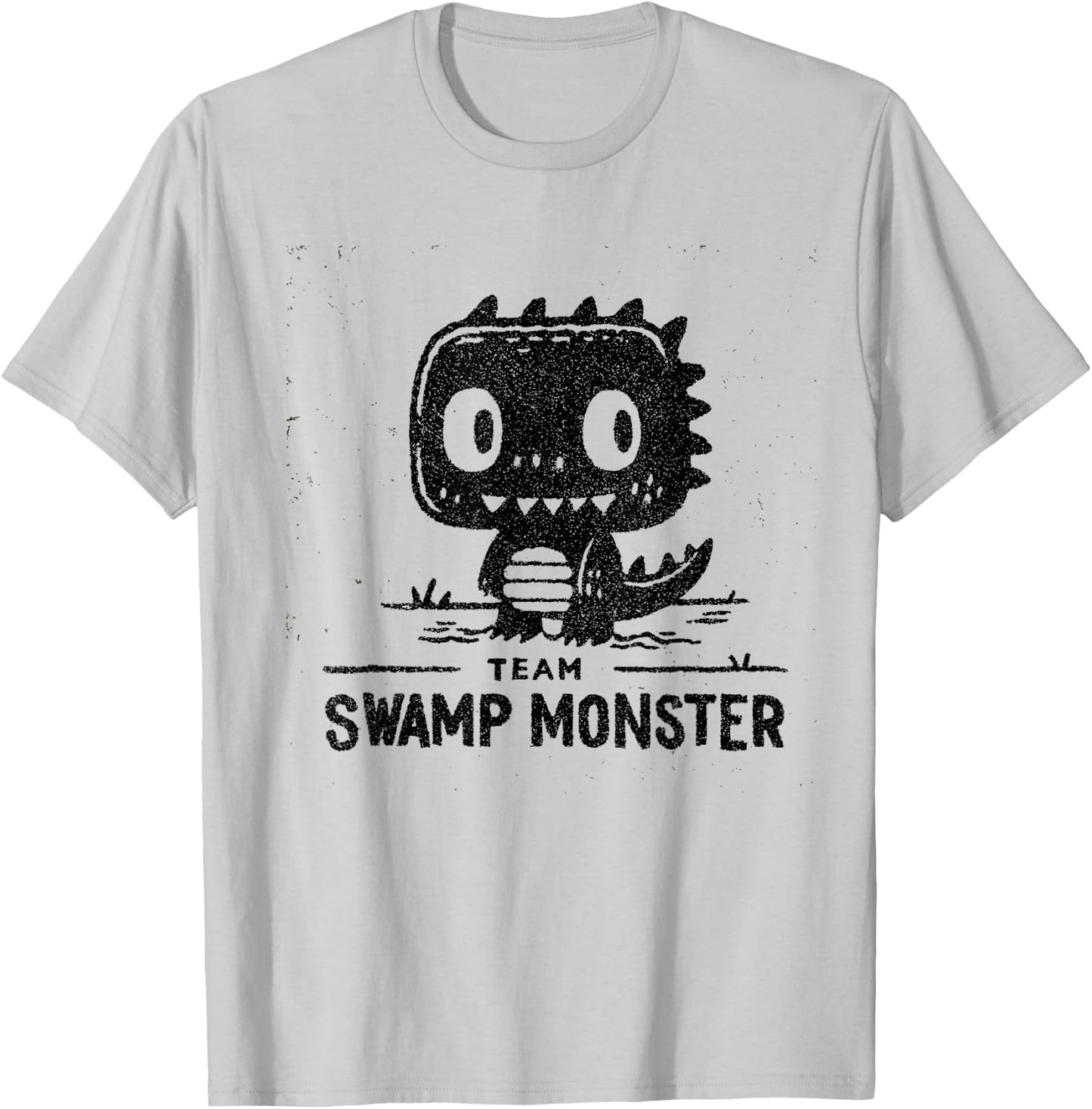 Cool Kids and Adults Swamp Monster Team Halloween T-Shirt - T-Shirt | Ash