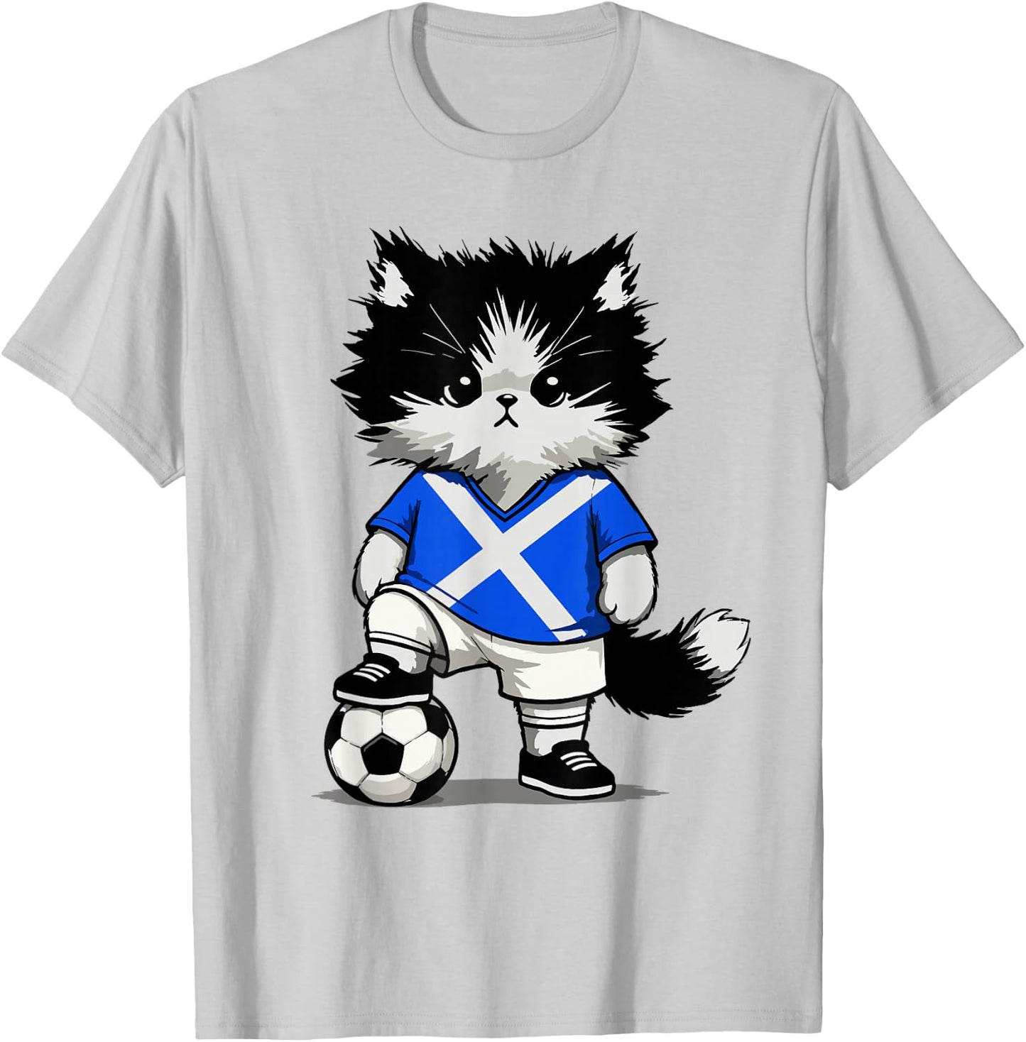 Scottish Flag Men Women Kids Scotland T-Shirt - T-Shirt | Ash