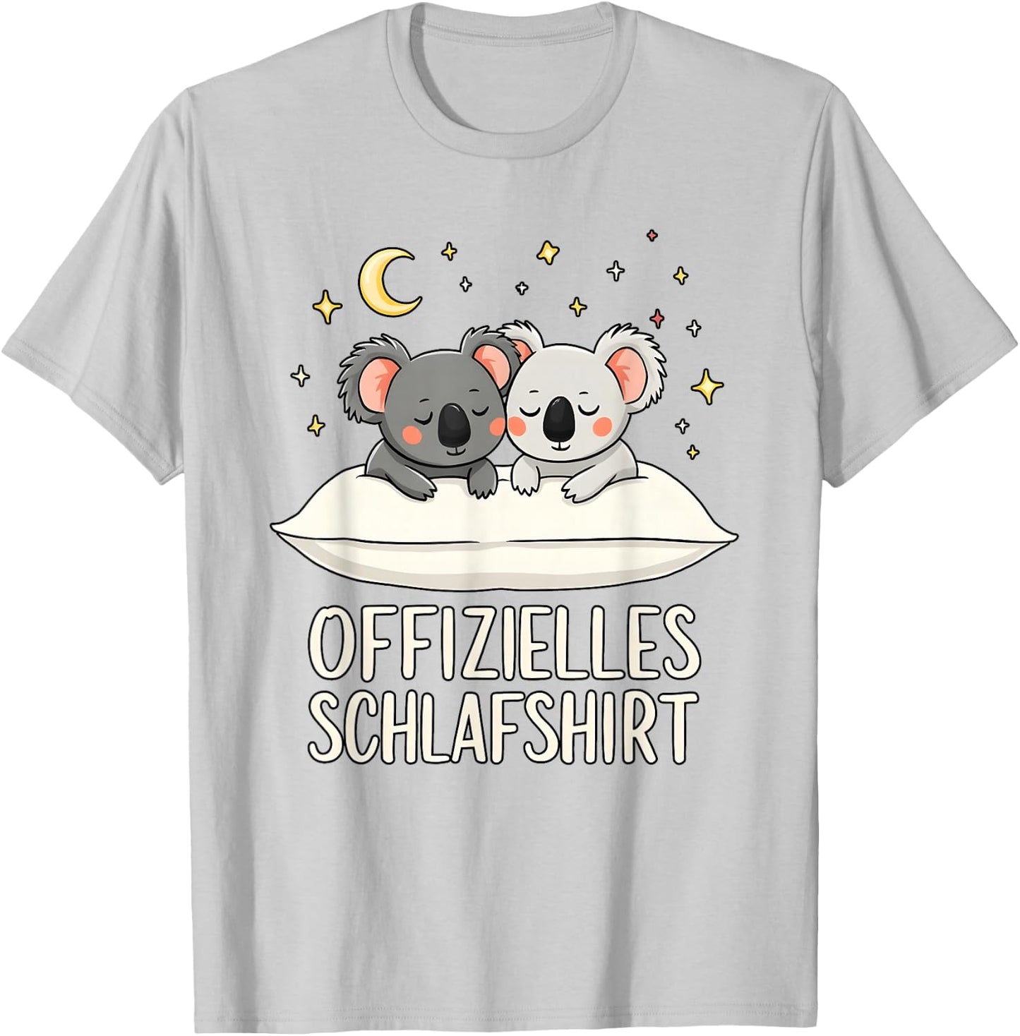 Official Koala Koalas Pair of Sleep Shirt, White T-Shirt - T-Shirt | Ash