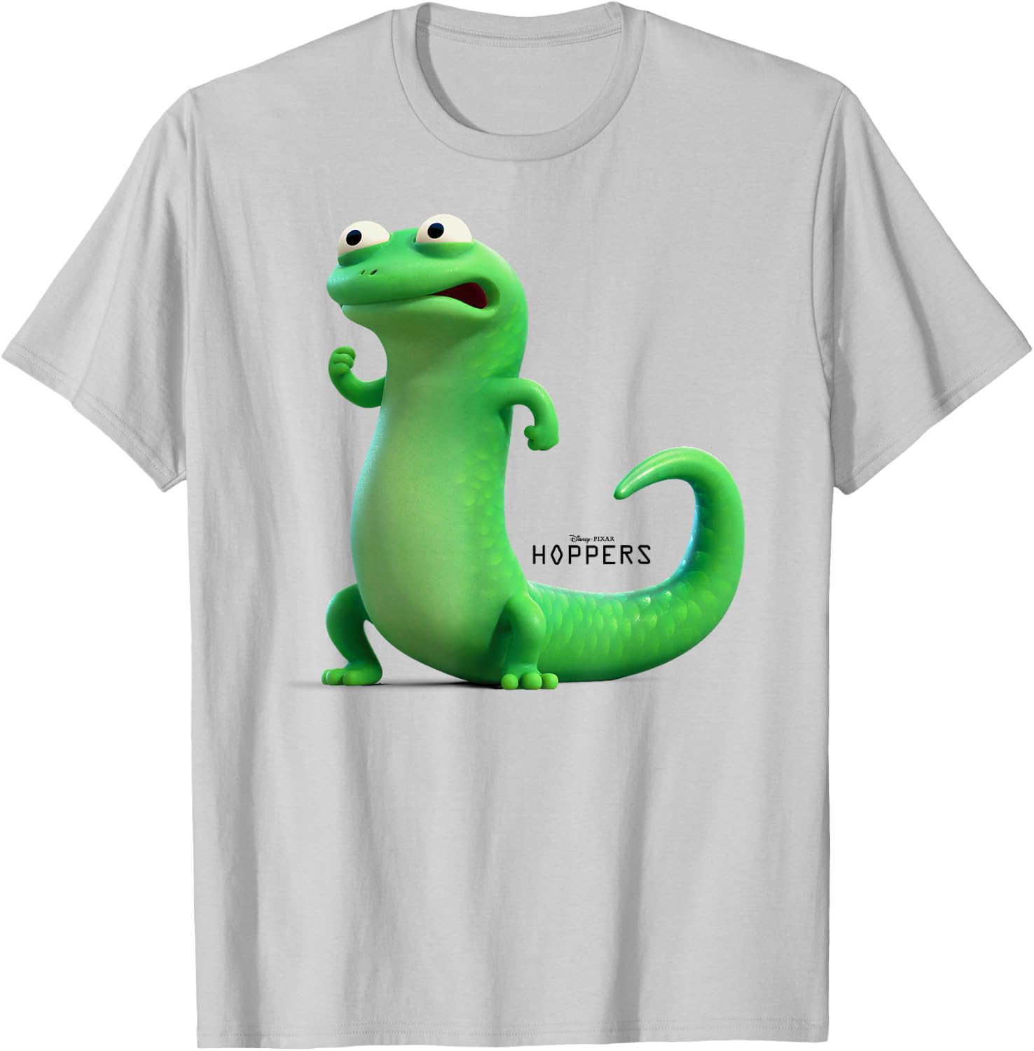 Disney Pixar Hoppers Tom Lizard Angry Pose T-Shirt - T-Shirt | Ash