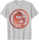 Chinesischer Drache T-Shirt - T-Shirt | Ash