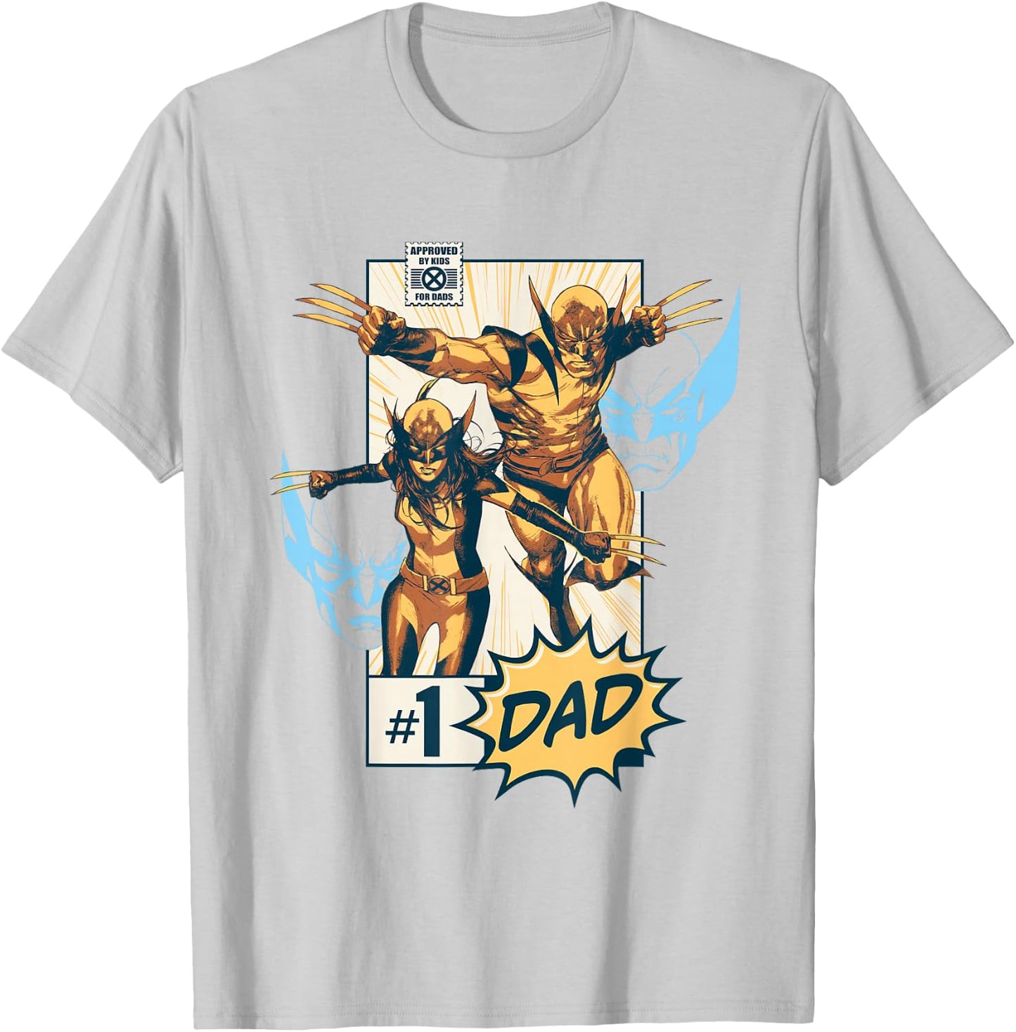 Marvel X-Men Wolverine & X-23#1 Dad T-Shirt - T-Shirt | Ash