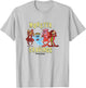 General Mills Monster Cravings Retro Mascots Group Shot T-Shirt - T-Shirt | Ash