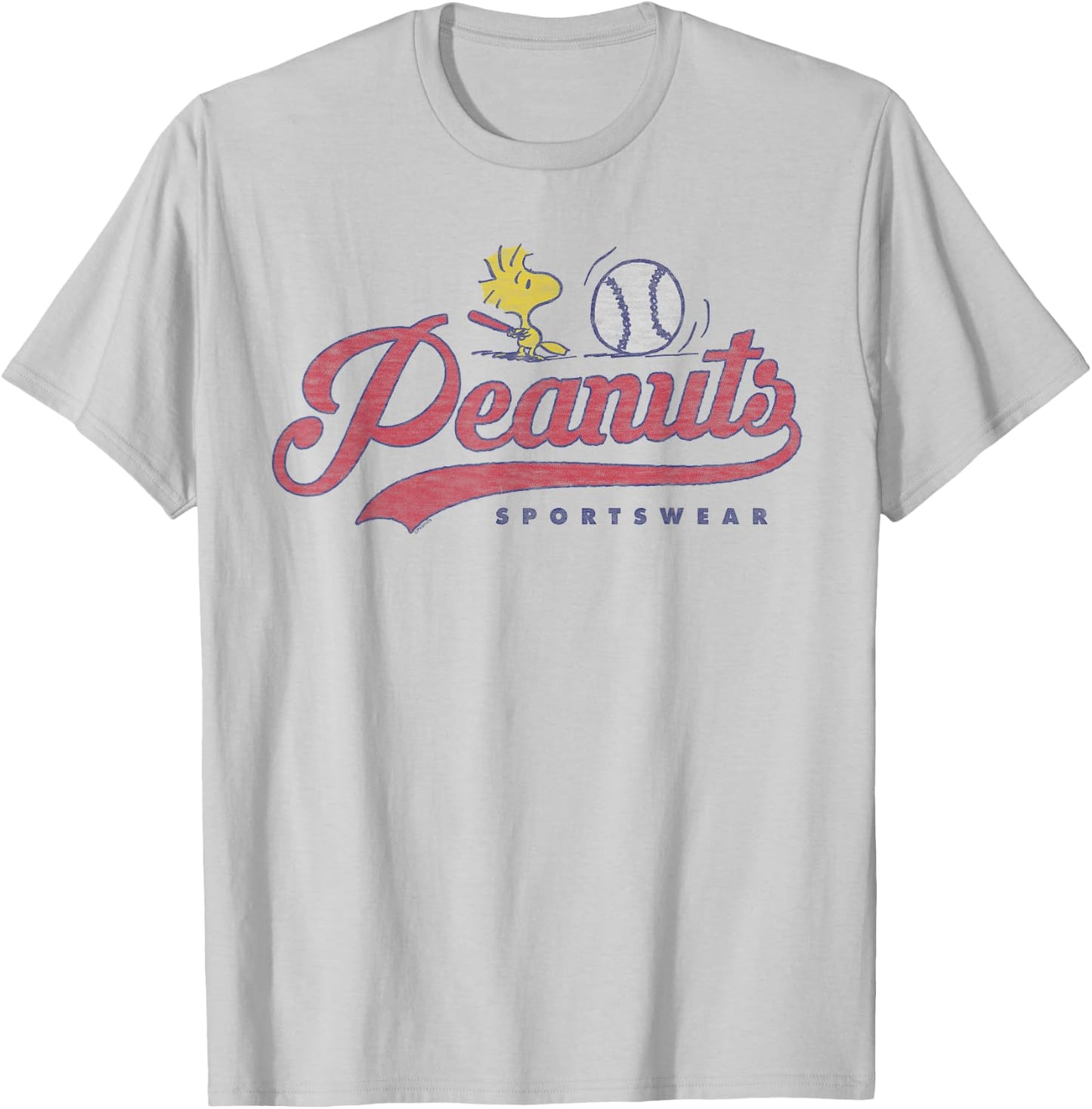 Peanuts Sportswear: Woodstock #50 T-Shirt - T-Shirt | Ash