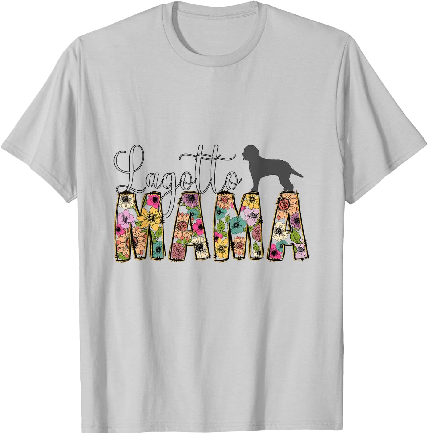 Lagotto Romagnolo Dog , White T-Shirt - T-Shirt | Ash