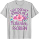 Makinley Personalized Cute Flower Girls Makinley Name T-Shirt - T-Shirt | Ash