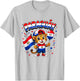 Paraguay Flag Shirt, Paraguay map, Paraguay for Kids Girls T-Shirt - T-Shirt | Ash