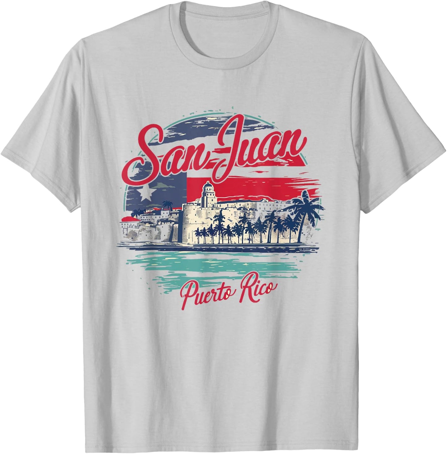 San Juan Puerto Rico T-Shirt - T-Shirt | Ash