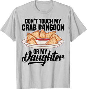 Crab Rangoon Tradition Meal Lover Chinese Crab Rangoon T-Shirt - T-Shirt | Ash